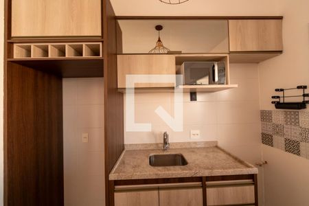 Cozinha de kitnet/studio para alugar com 1 quarto, 50m² em Alphaville Empresarial, Barueri