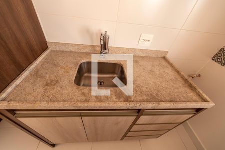 Cozinha de kitnet/studio para alugar com 1 quarto, 50m² em Alphaville Empresarial, Barueri