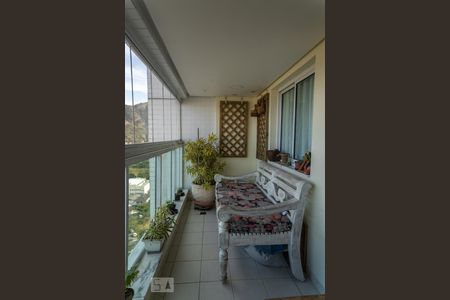 Varanda Gourmet de apartamento para alugar com 4 quartos, 123m² em Recreio dos Bandeirantes, Rio de Janeiro