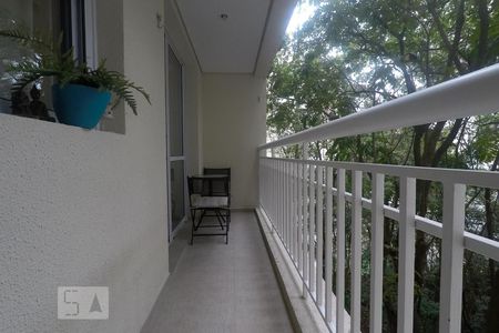 Varanda da Sala de apartamento para alugar com 1 quarto, 39m² em Jardim Ampliação, São Paulo