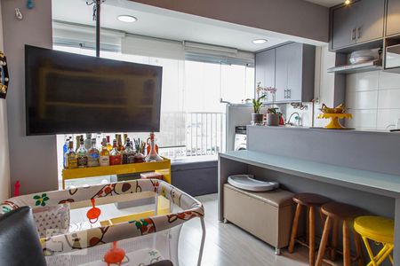 Sala de apartamento à venda com 1 quarto, 38m² em Brás, São Paulo