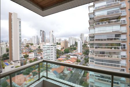 Varanda da Sala de apartamento para alugar com 1 quarto, 45m² em Aclimação, São Paulo