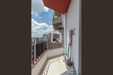 Varanda de apartamento à venda com 1 quarto, 36m² em Bela Vista, São Paulo
