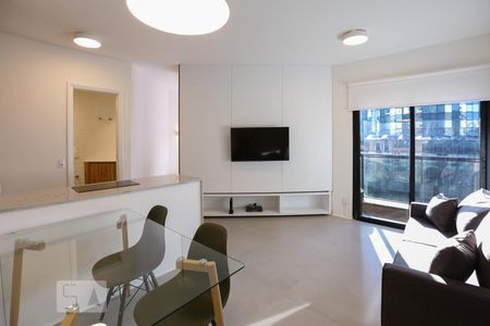 Sala de apartamento para alugar com 1 quarto, 46m² em Itaim Bibi, São Paulo