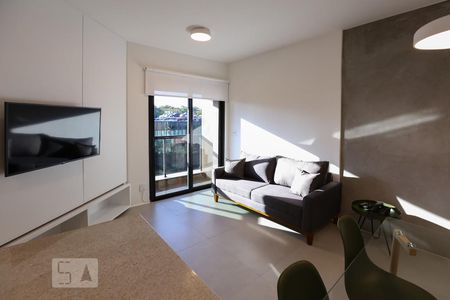 Sala de apartamento para alugar com 1 quarto, 46m² em Itaim Bibi, São Paulo