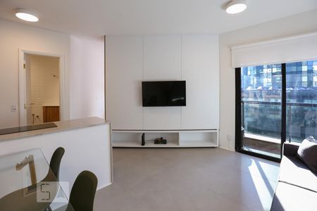 Sala de apartamento para alugar com 1 quarto, 46m² em Itaim Bibi, São Paulo