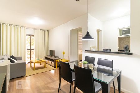 Sala de apartamento para alugar com 1 quarto, 40m² em Jardim Paulista, São Paulo