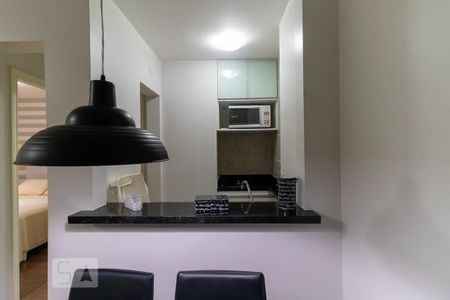 Cozinha de apartamento para alugar com 1 quarto, 40m² em Jardim Paulista, São Paulo