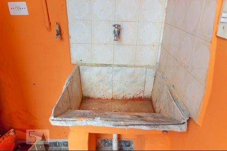 Área de Serviço de casa para alugar com 1 quarto, 60m² em Jardim Silvestre, São Bernardo do Campo