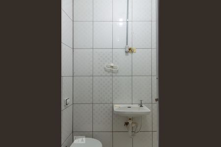 Banheiro de casa para alugar com 1 quarto, 60m² em Jardim Silvestre, São Bernardo do Campo