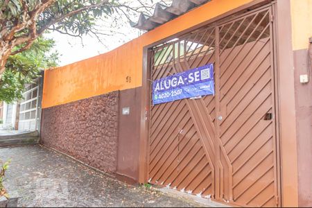 Fachada de casa para alugar com 1 quarto, 60m² em Jardim Silvestre, São Bernardo do Campo