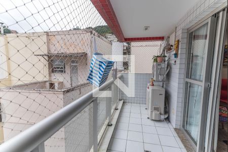 Varanda da Sala de apartamento à venda com 3 quartos, 122m² em Tijuca, Rio de Janeiro