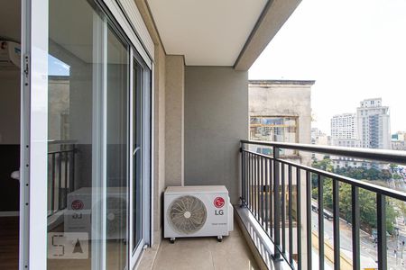 Apartamento para alugar com 34m², 1 quarto e sem vagaSacada