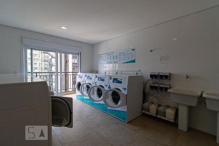 Apartamento para alugar com 34m², 1 quarto e sem vagaLavanderia