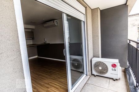 Varanda de kitnet/studio para alugar com 1 quarto, 31m² em Bela Vista, São Paulo