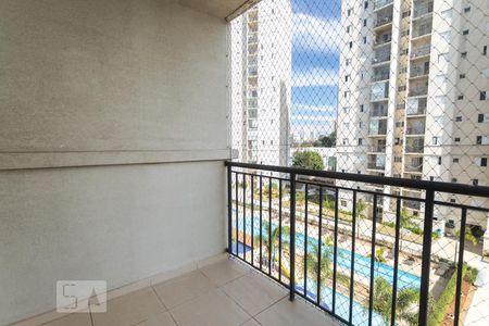Varanda da Sala de apartamento para alugar com 3 quartos, 70m² em Lapa, São Paulo