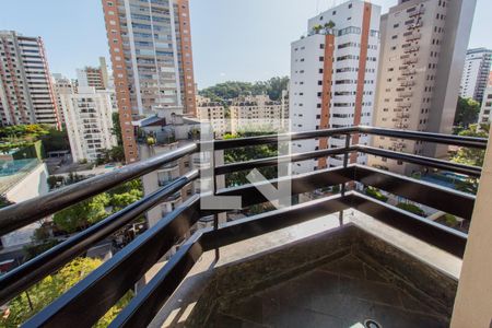 Apartamento para alugar com 134m², 3 quartos e 2 vagasVaranda do Quarto 3