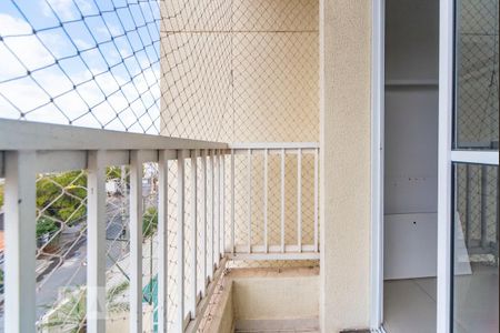 Varanda da Sala de apartamento à venda com 2 quartos, 52m² em Jardim Sílvia, Santo André