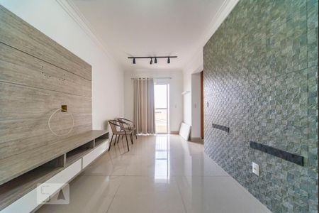 Sala de apartamento à venda com 2 quartos, 52m² em Jardim Sílvia, Santo André
