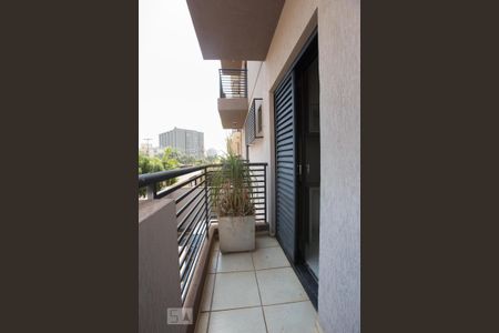 Varanda da suíte de apartamento para alugar com 1 quarto, 57m² em Jardim Nova Aliança Sul, Ribeirão Preto