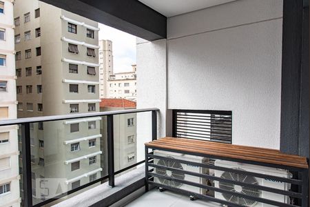Varanda de apartamento à venda com 1 quarto, 41m² em Vila Mariana, São Paulo