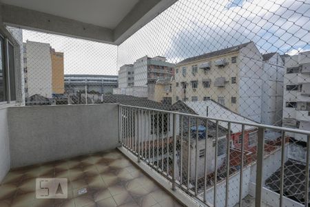Varanda da Sala de apartamento para alugar com 2 quartos, 75m² em Maracanã, Rio de Janeiro