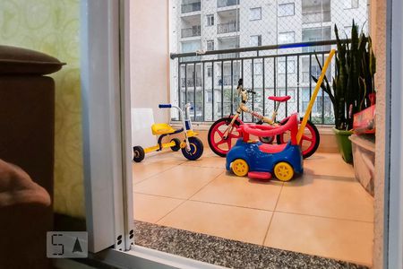 Varanda de apartamento à venda com 3 quartos, 67m² em Conceição, Diadema