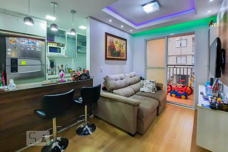 Sala de apartamento à venda com 3 quartos, 67m² em Conceição, Diadema