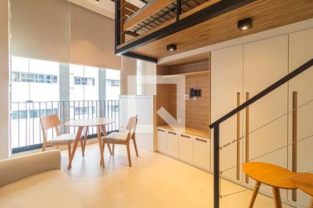 Sala de apartamento para alugar com 1 quarto, 26m² em Perdizes, São Paulo