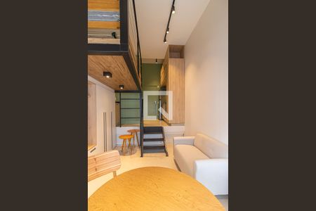 Sala de apartamento para alugar com 1 quarto, 26m² em Perdizes, São Paulo