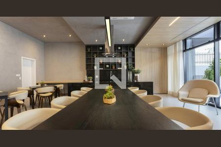 Apartamento para alugar com 26m², 1 quarto e sem vagaSalão de Festas