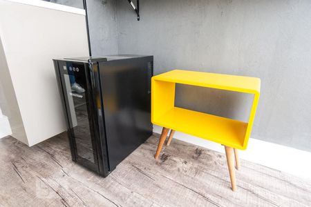 Apartamento para alugar com 34m², 1 quarto e 1 vagaVaranda