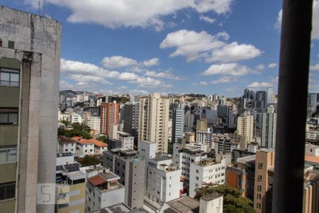Vista da Sala de apartamento à venda com 2 quartos, 62m² em Santo Antônio, Belo Horizonte