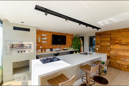 Varanda gourmet de apartamento à venda com 3 quartos, 245m² em Charitas, Niterói