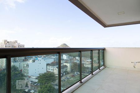 Varanda sala 1 de apartamento à venda com 3 quartos, 140m² em Recreio dos Bandeirantes, Rio de Janeiro