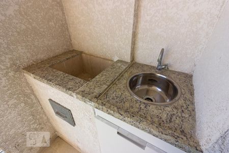 Detalhe - Varanda gourmet de apartamento para alugar com 3 quartos, 60m² em Granja Viana, Cotia