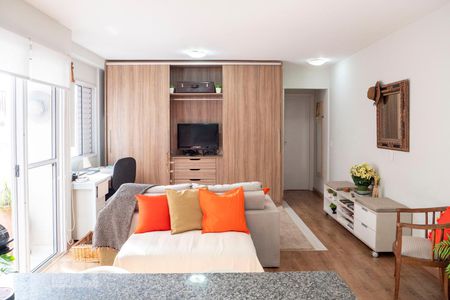 Sala de apartamento à venda com 1 quarto, 50m² em Cambuci, São Paulo