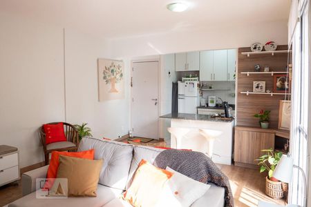 Sala de apartamento à venda com 1 quarto, 50m² em Cambuci, São Paulo