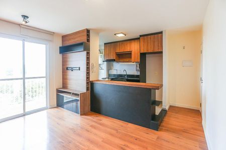 Sala de Estar de apartamento à venda com 2 quartos, 63m² em Jaguaré, São Paulo