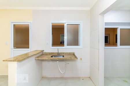 Sala e Cozinha de apartamento para alugar com 1 quarto, 37m² em Vila Maria Alta, São Paulo