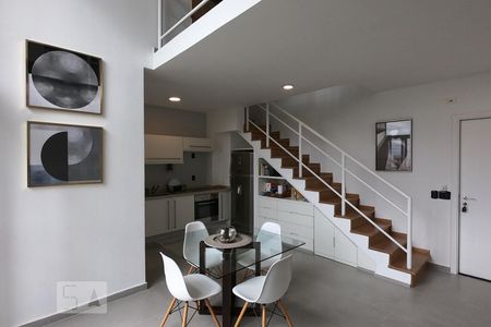 Sala de apartamento à venda com 1 quarto, 85m² em Paraíso do Morumbi, São Paulo