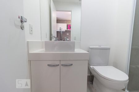 Studio para alugar com 25m², 1 quarto e sem vaga Studio para alugar com 25m², 1 quarto e sem vagaBanheiro