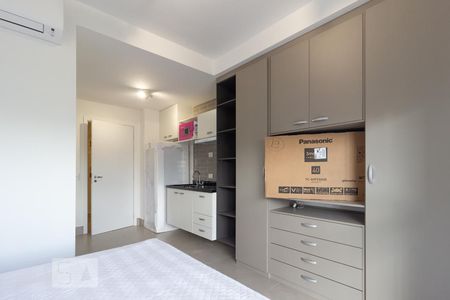 Studio para alugar com 25m², 1 quarto e sem vaga Studio para alugar com 25m², 1 quarto e sem vagaQuarto