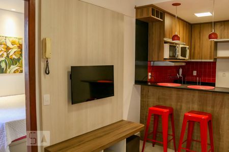 Sala de apartamento para alugar com 1 quarto, 44m² em Barro Preto, Belo Horizonte