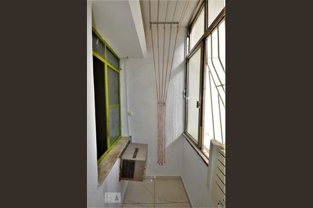 Varanda da Sala de apartamento à venda com 1 quarto, 65m² em Centro, Rio de Janeiro