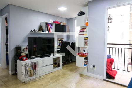 Sala de apartamento à venda com 2 quartos, 59m² em Parque João Ramalho, Santo André