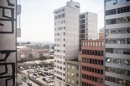vista da Sacada de kitnet/studio para alugar com 1 quarto, 25m² em Centro Histórico de São Paulo, São Paulo