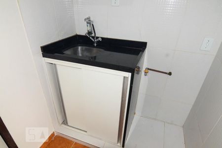 Sala / Cozinha de kitnet/studio à venda com 1 quarto, 30m² em Laranjeiras, Rio de Janeiro
