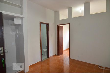 Sala / Cozinha de kitnet/studio à venda com 1 quarto, 30m² em Laranjeiras, Rio de Janeiro