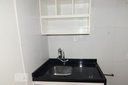 Sala / Cozinha de kitnet/studio à venda com 1 quarto, 30m² em Laranjeiras, Rio de Janeiro